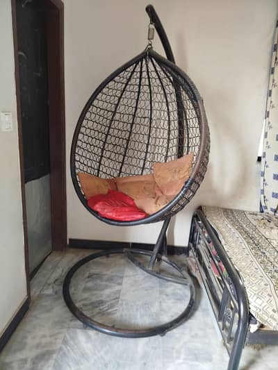 swing jhoola with cushions set .