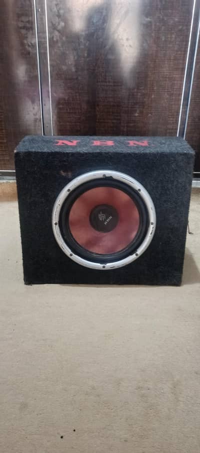 Genuine Car woofer.