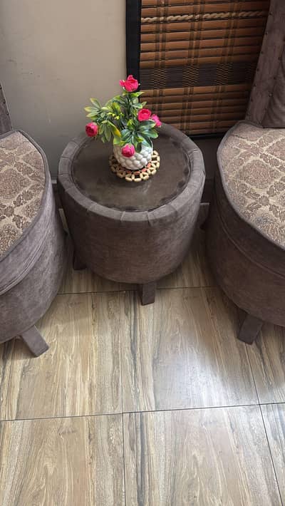 Chair and table