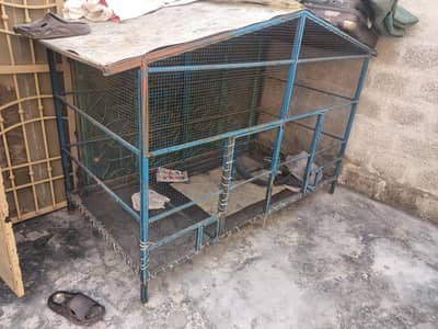 Home made iron cage for sale