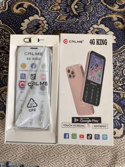 CALME 4G KING BRAND NEW