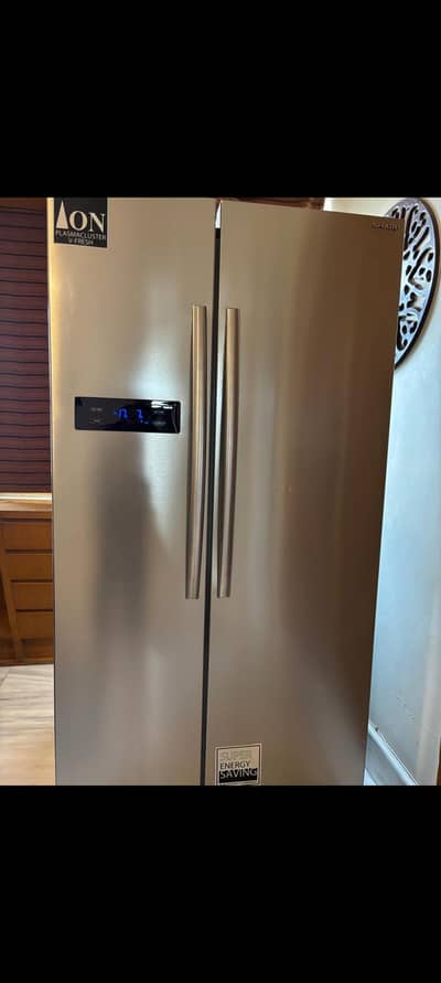 sharp fridge