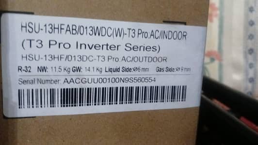 Haier T3 Dc Inverter