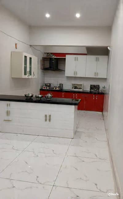 Portion 3 Bed DD on 60ft road, near ILMA University in Block-1 Gulshan e iqbal