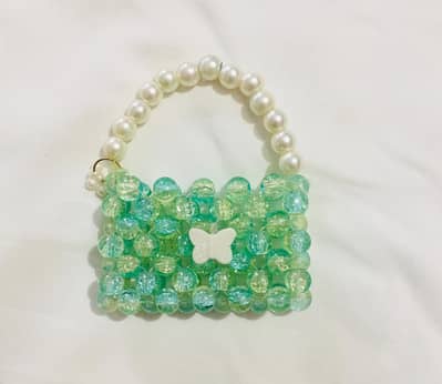 Cute small bag design keychain