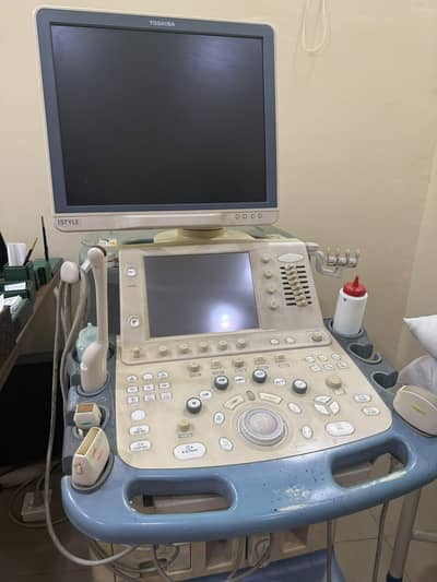 Toshiba Aplio XG Complete Ultrasound Setup – Excellent Condition
