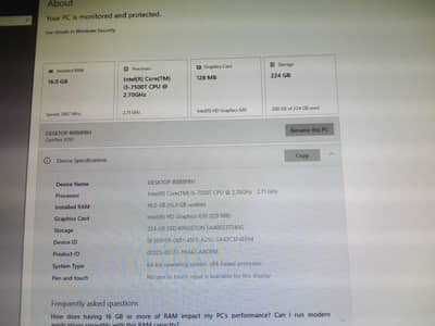 Dell desktop core i5