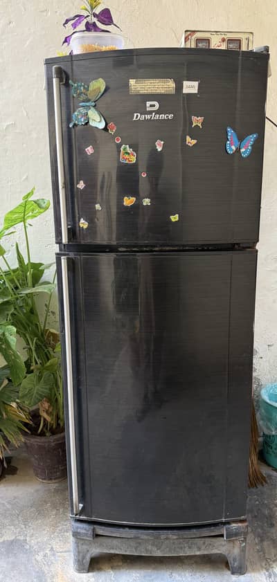 Dawlance 9188WBHZ Double Door Refrigerator Black Color