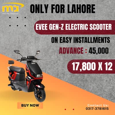 Evee GEN-Z Electric Scooter On Installments