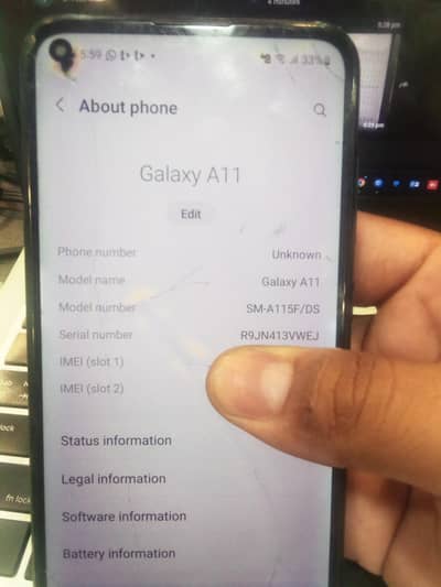 Samsung Galaxy Mobile A11