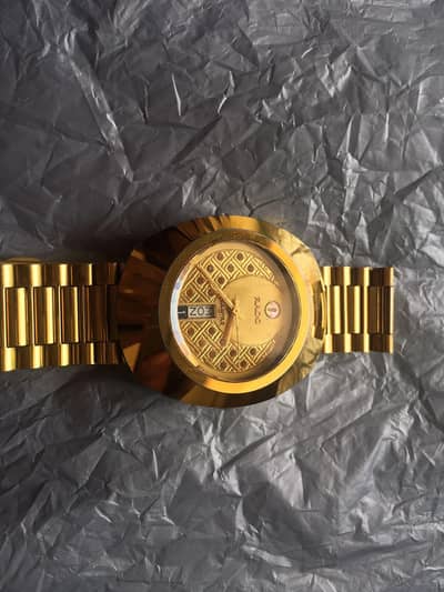 Authentic Rado Diastar Gold Watch - Excellent Condition