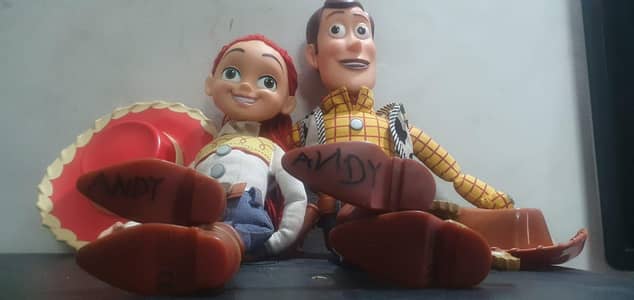 woody & jessie toy story original fighures