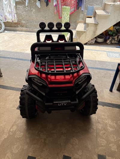 baby jeep 4x4 only 1 month used