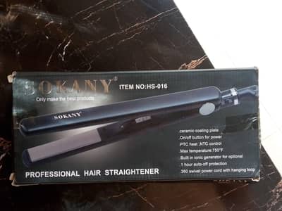 Sokany HS-016 professional hair straightener
