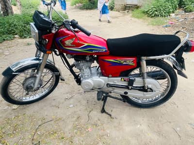 honda 125 2017 model all punjab registered