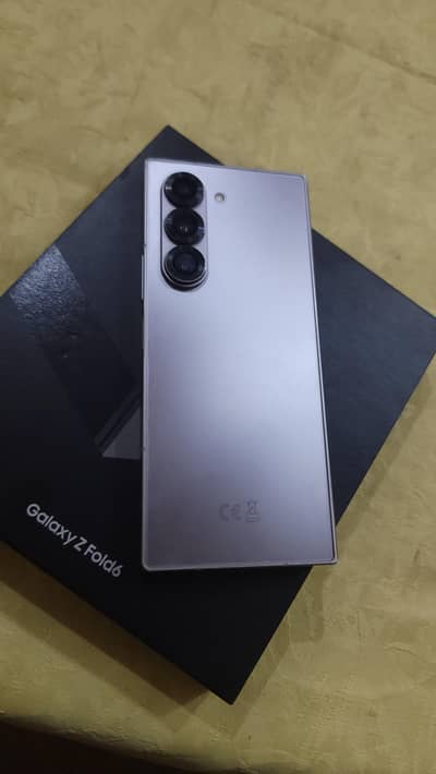 Samsung Z Fold 6 12gb 512gb sim time available
