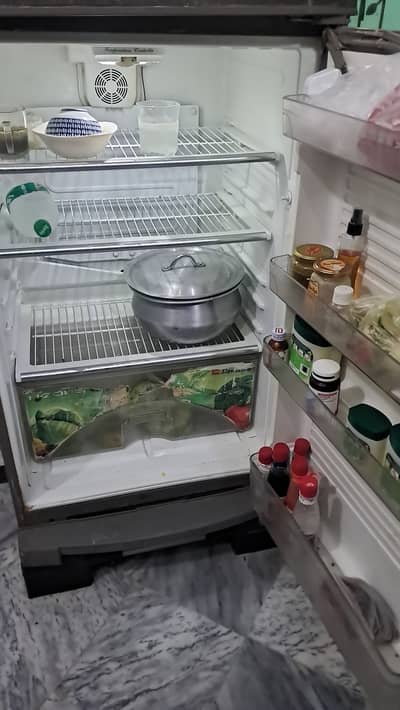 Dawlance Large fridge, model 9188WBHZ, grey color