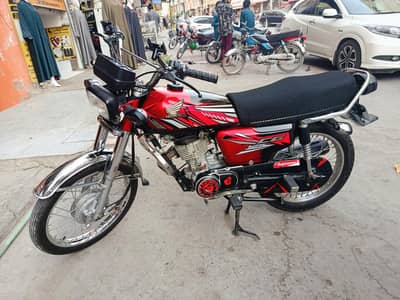 Honda CG 125 2022 Model – Lush Condition, Genuine Bike, Neat & Clean