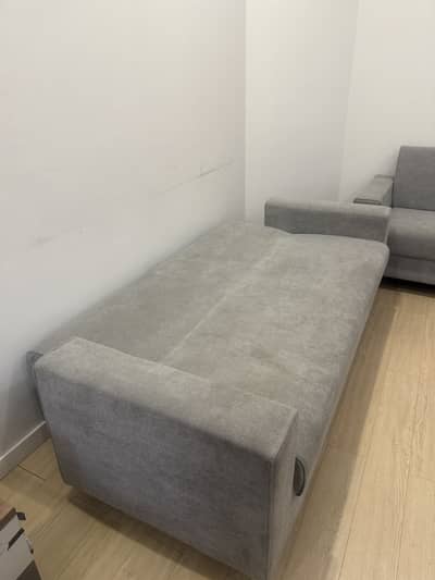 Sofa come bed with 1 seater sofa
