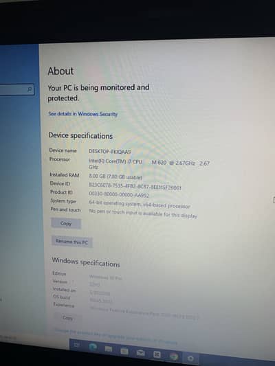 Laptop For Sale Core i7