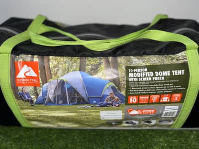 Ozark Trail 10 Person Dome Camping Important Tent