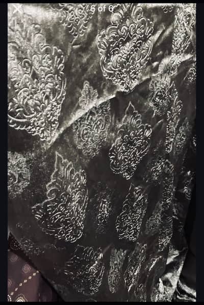New 3 Curtains Gray Velvet **Pickup Karachi Gulshan iqbal**No Delivry