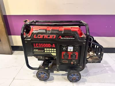 Loncin 2.5Kva Generator - Petrol & Gas both