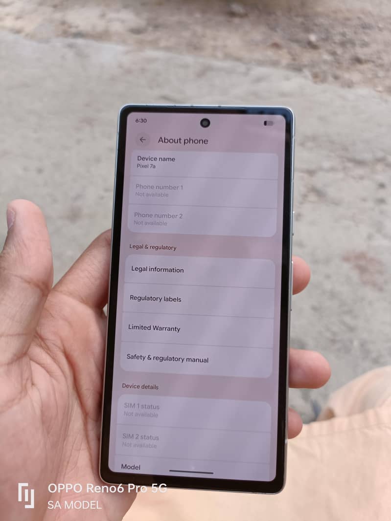 Google Pixel 7a 3