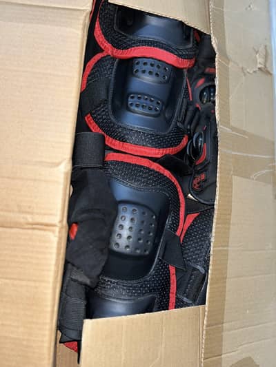 Bikers Safeguard Jacket with Knee & elbow safety Guards