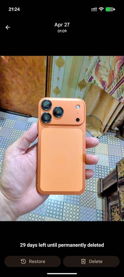 Apple iPhone XR converte into 17pro 128gb PTA approved