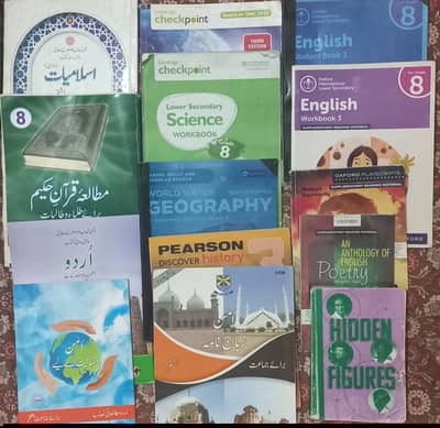 Beaconhouse grade 3 and grade 8 books for sale