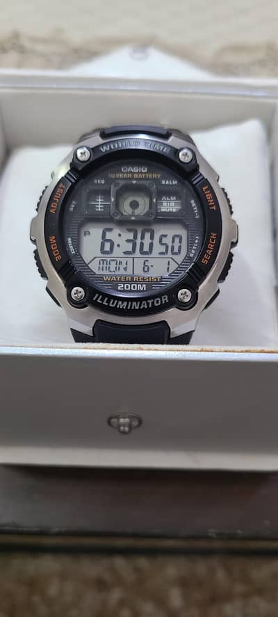 Casio illuminator world  time