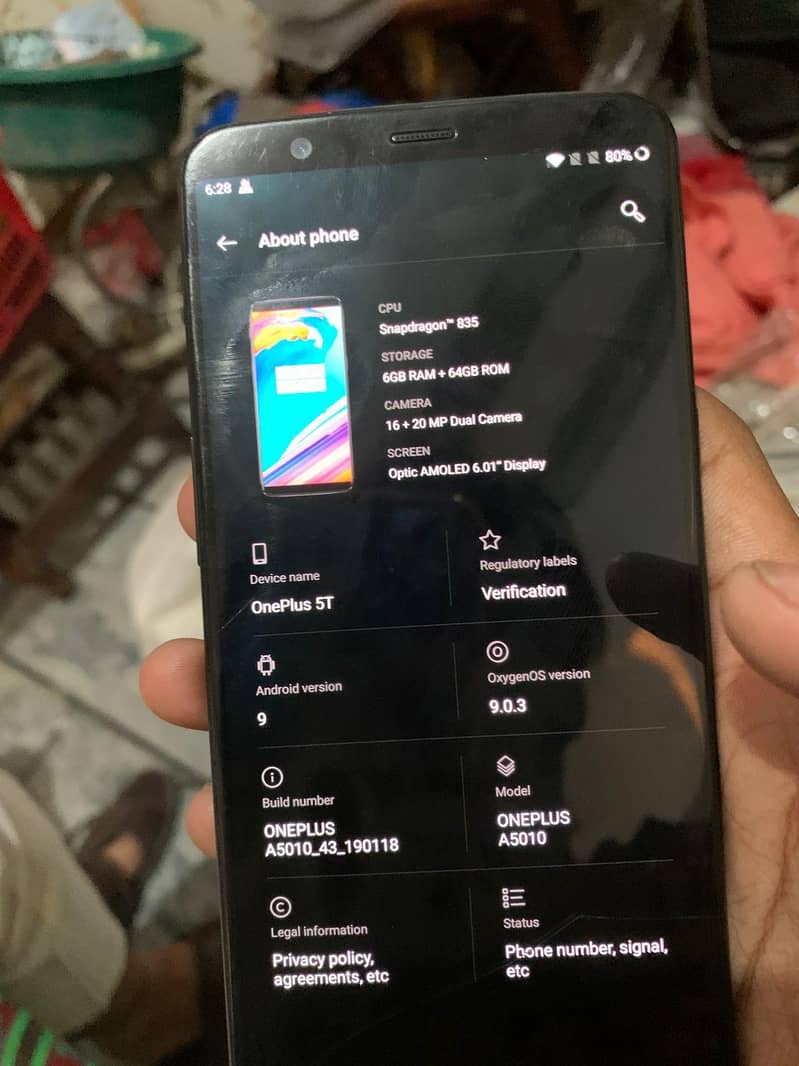 One Plus 5T 3