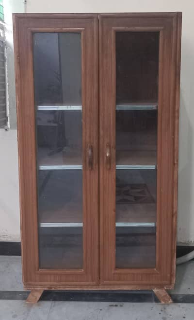 Tree Bookshelf & Glass Door Cabinet
