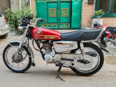 Honda cg 125 self start