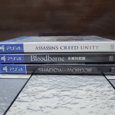 PS4 Games Bundle – AC Unity, Bloodborne & Shadow of Mordor