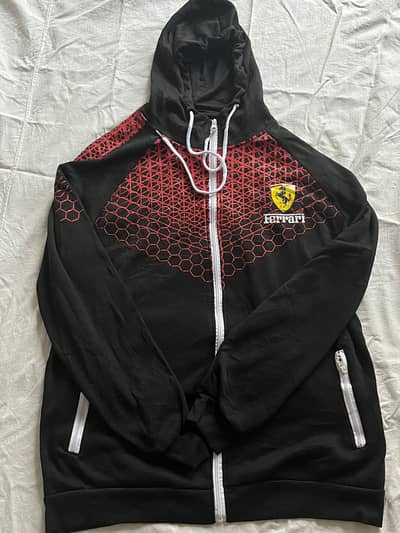 Ferrari full zip hoodie for sale