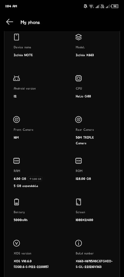 Infinix Note 12