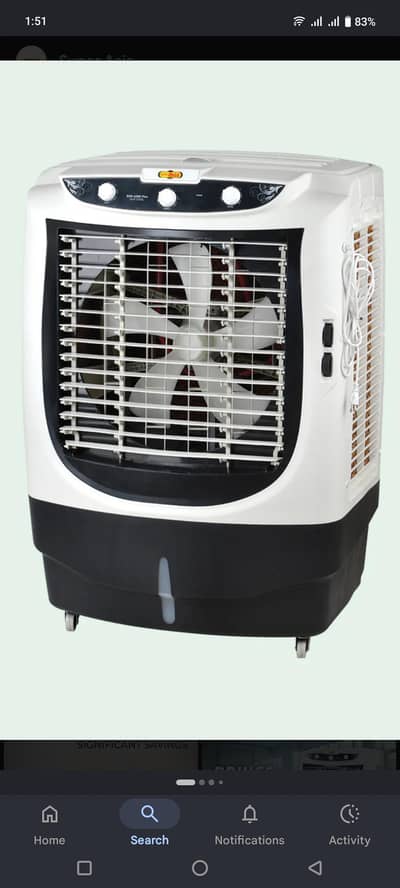 super Asia  ecm6500 inverter room cooler