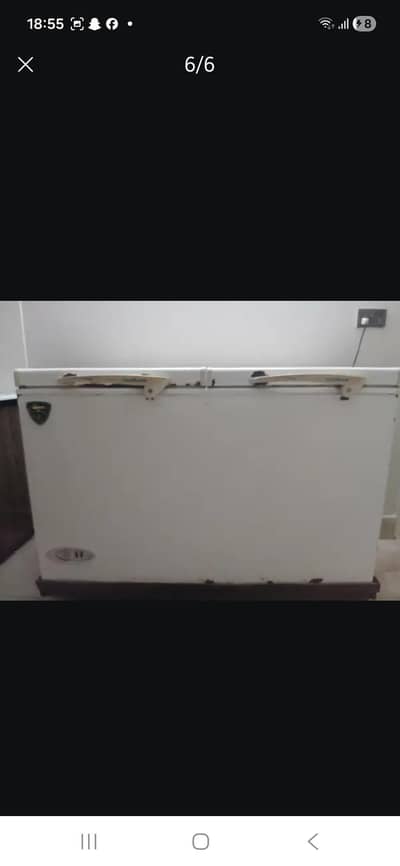waves 2 in 1 fridge and freezer