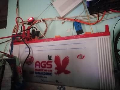 AGS battery 12v 140Amp 23plate model ws220