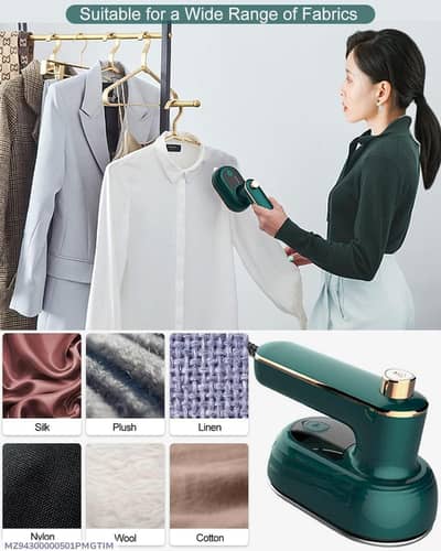 Portable Garment Steamer Iron | Fast Heating Clothes Steamer