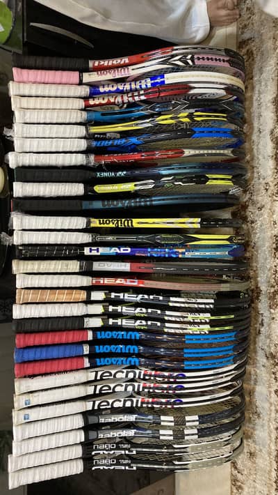 Tennis Rackets Wilson, Babolat, Head