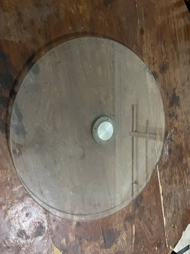 Solid Wood 8-Seater Round Dining Table 4