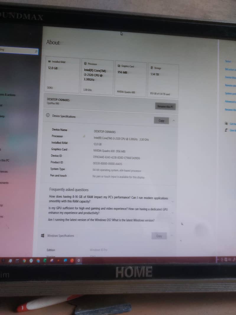 Dell core i3 second generation 0