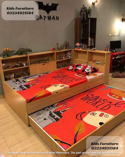 Double bed || Sliding Bed || Baby bed || kids bed ||  kids Furniture