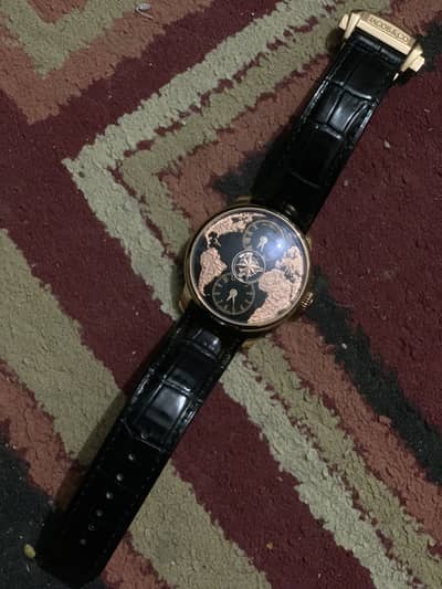 Jacob & Co Luxury Watch Rose Gold World Map Edition