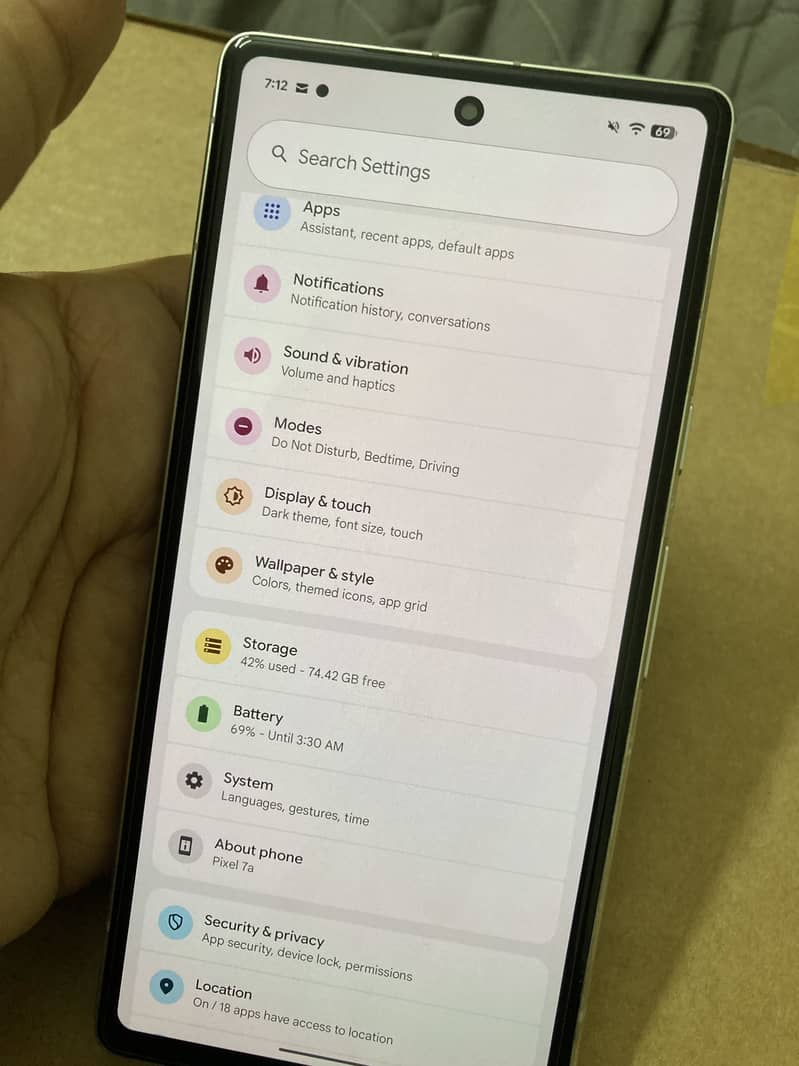 Google Pixel 7a 1