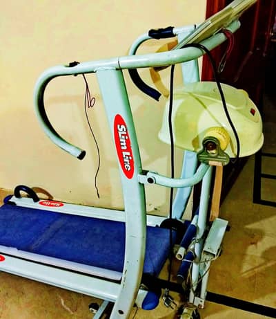 Treadmill electronic and manual