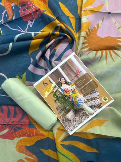 beautiful lawn dress, summer collection